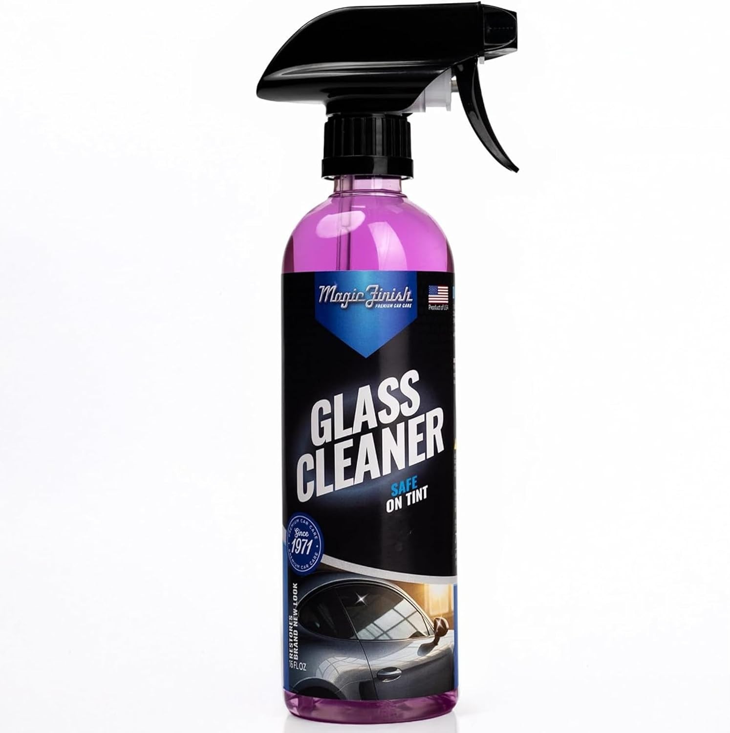 Interior Exterior Glass Cleaner Magic Finish 16 oz