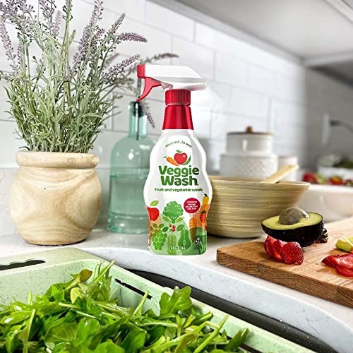 Fruit and Vegetable Wash Produce Cleaner 16 oz Bottles 2 Pack