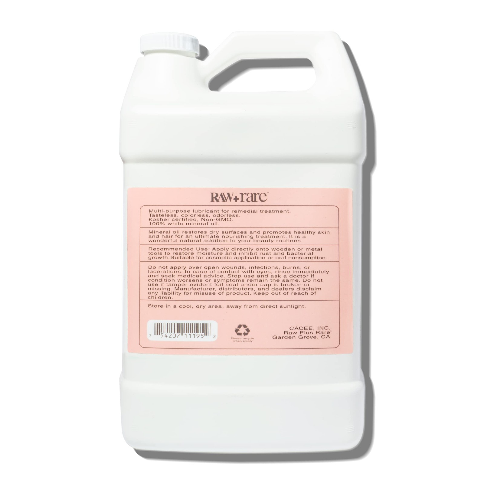 Food Grade Mineral Oil (1gal), Suitable for Bamboo Cutting Board, Butcher Blo…