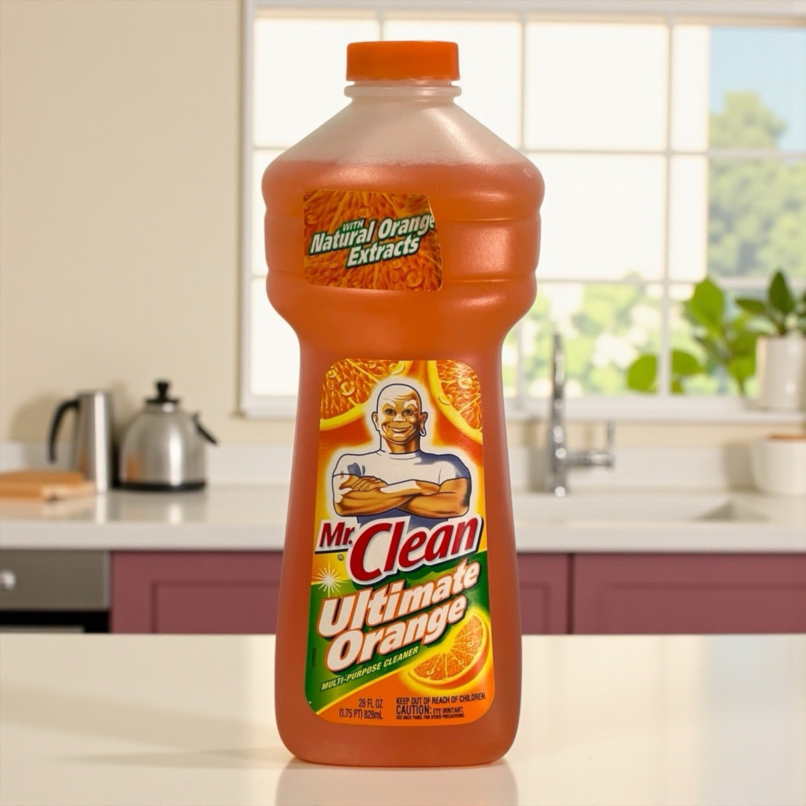 Mr.Clean Multi-Surfaces Ultimate Orange Multi-Purpose Cleaner 28 fl oz. Vintage