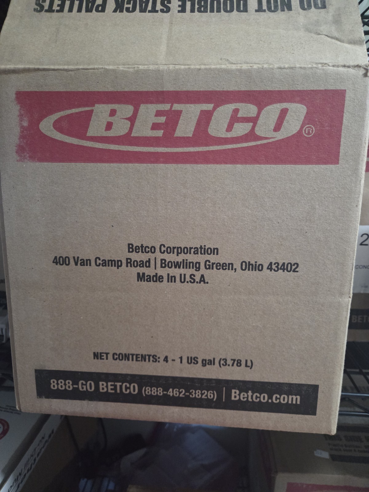 Betco L-S-R Delimer Gallon . 4 Pack