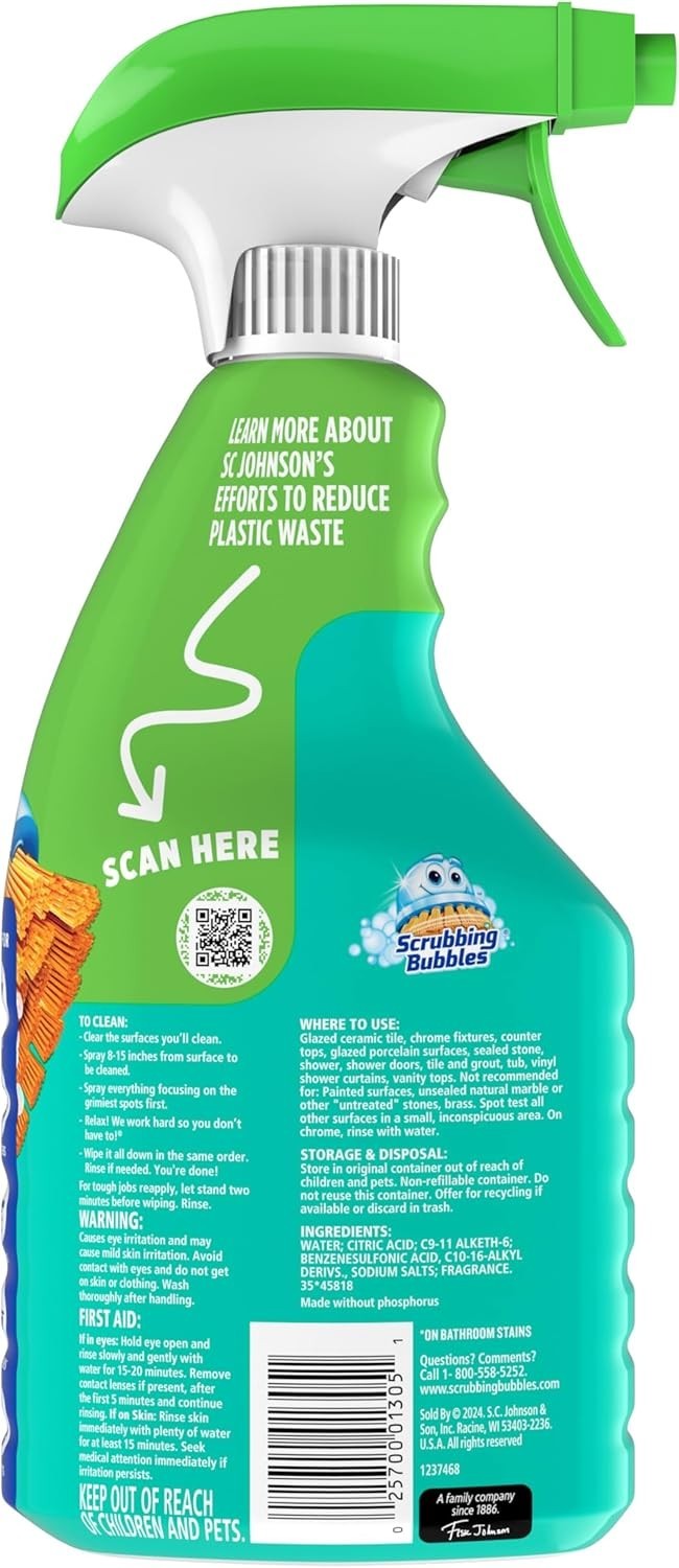 Easy Clean Multi-purpose Foam Bathroom Cleaner, 32 fl. Oz