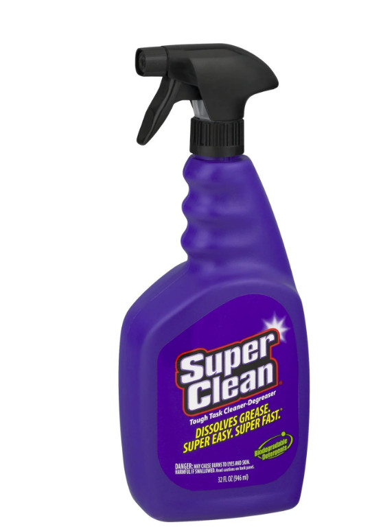 Superclean 101780 Superclean Cleaner/Degreaser, 32 Oz Spray Bottle, Ready To