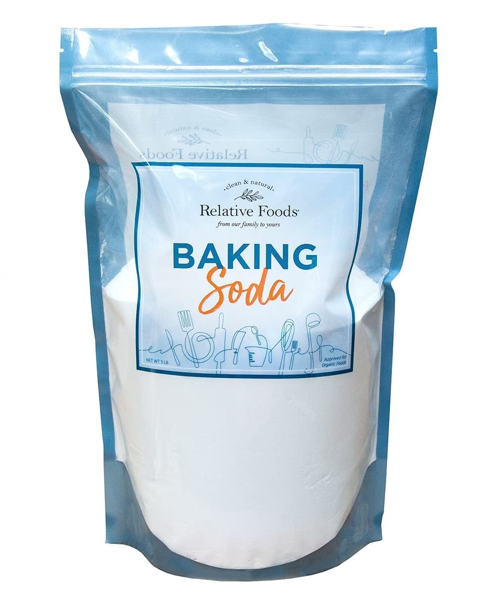 Versatile 5-Pound Pure Baking Soda – Ideal for Cooking, Cleaning & DIY Projects