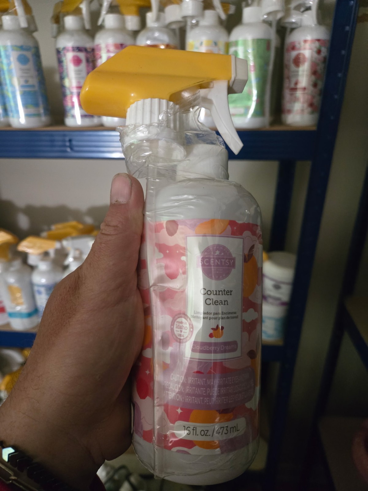 Scentsy Counter Clean Cloudberry Dreams 16fl oz sealed New kitchen cleaner