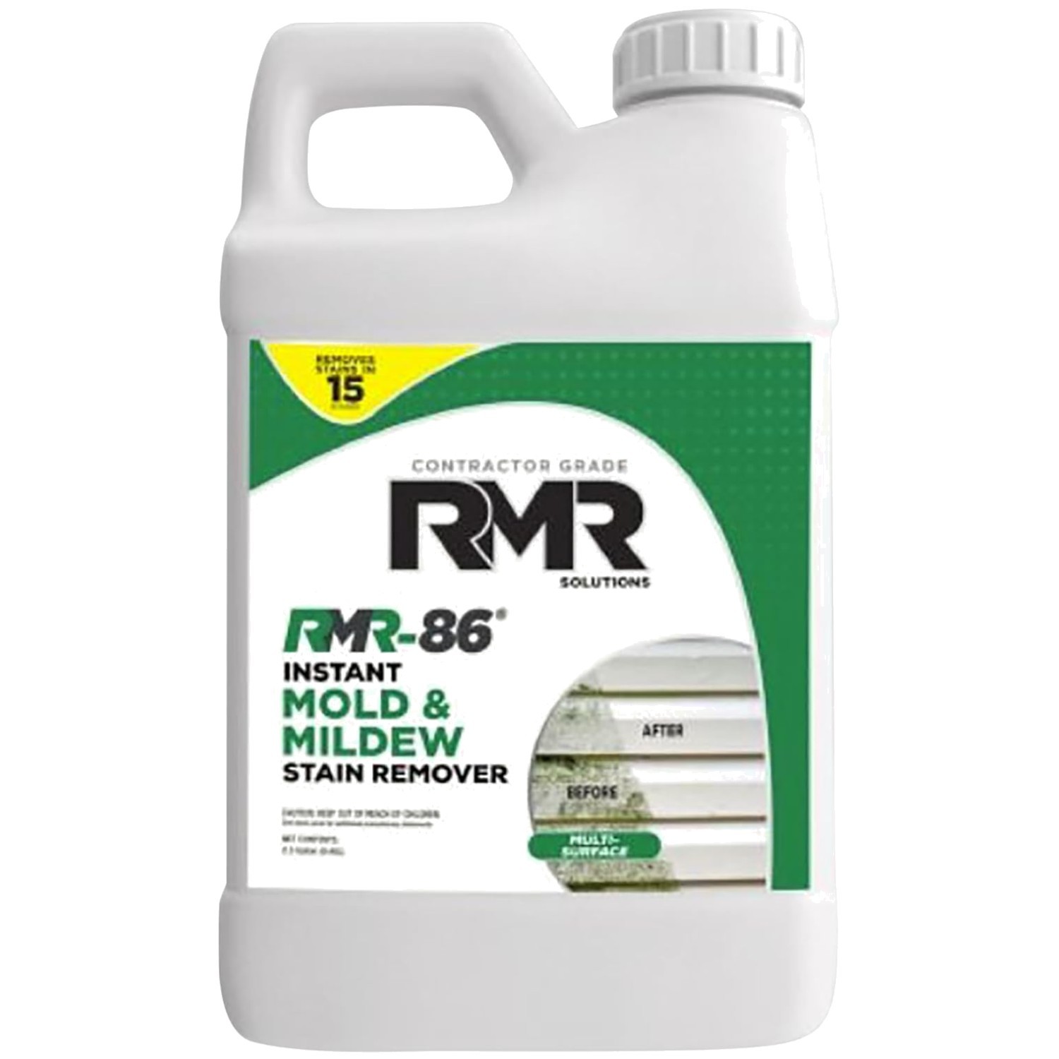 Effective Mold & Mildew Stain Remover Spray – 2.5 Gallon