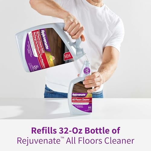 Rejuvenate All Floors Cleaner Refill, Breaks Down 1 Gal (Pack of 1), multi