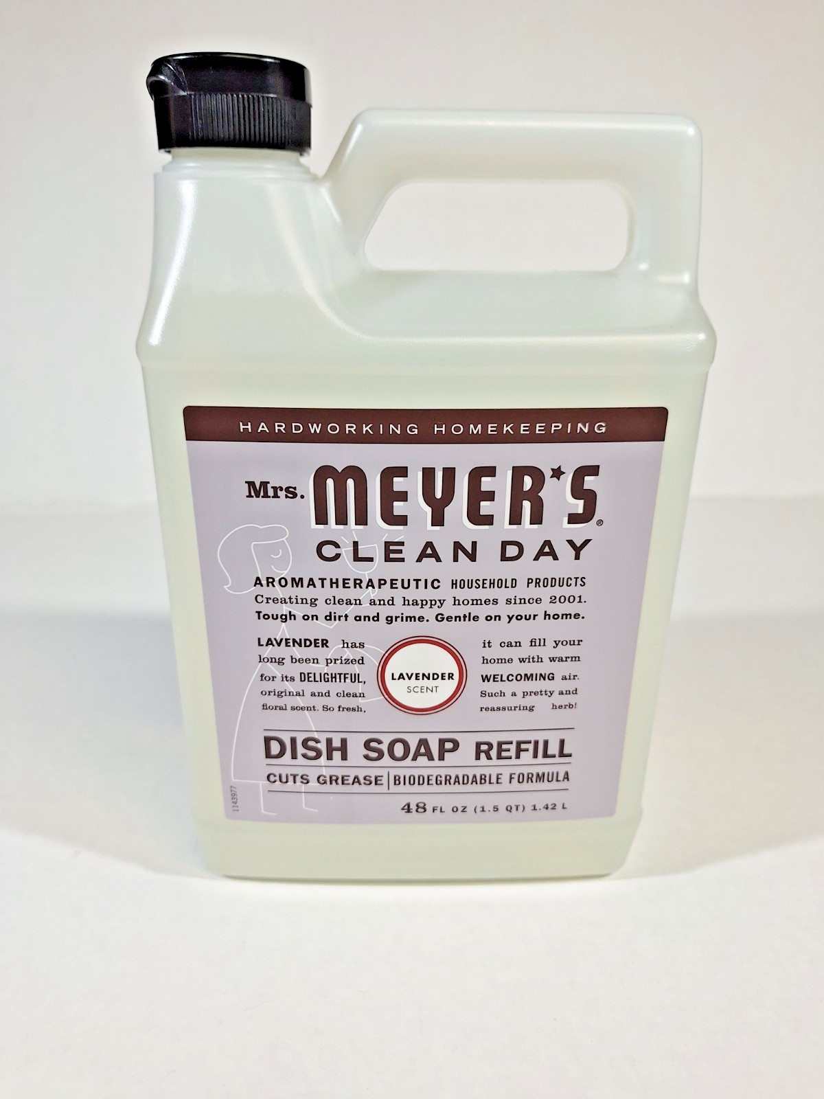 Mrs. Meyer’s 304831 Lavender Scent Liquid Dish Soap Refill 48 oz.
