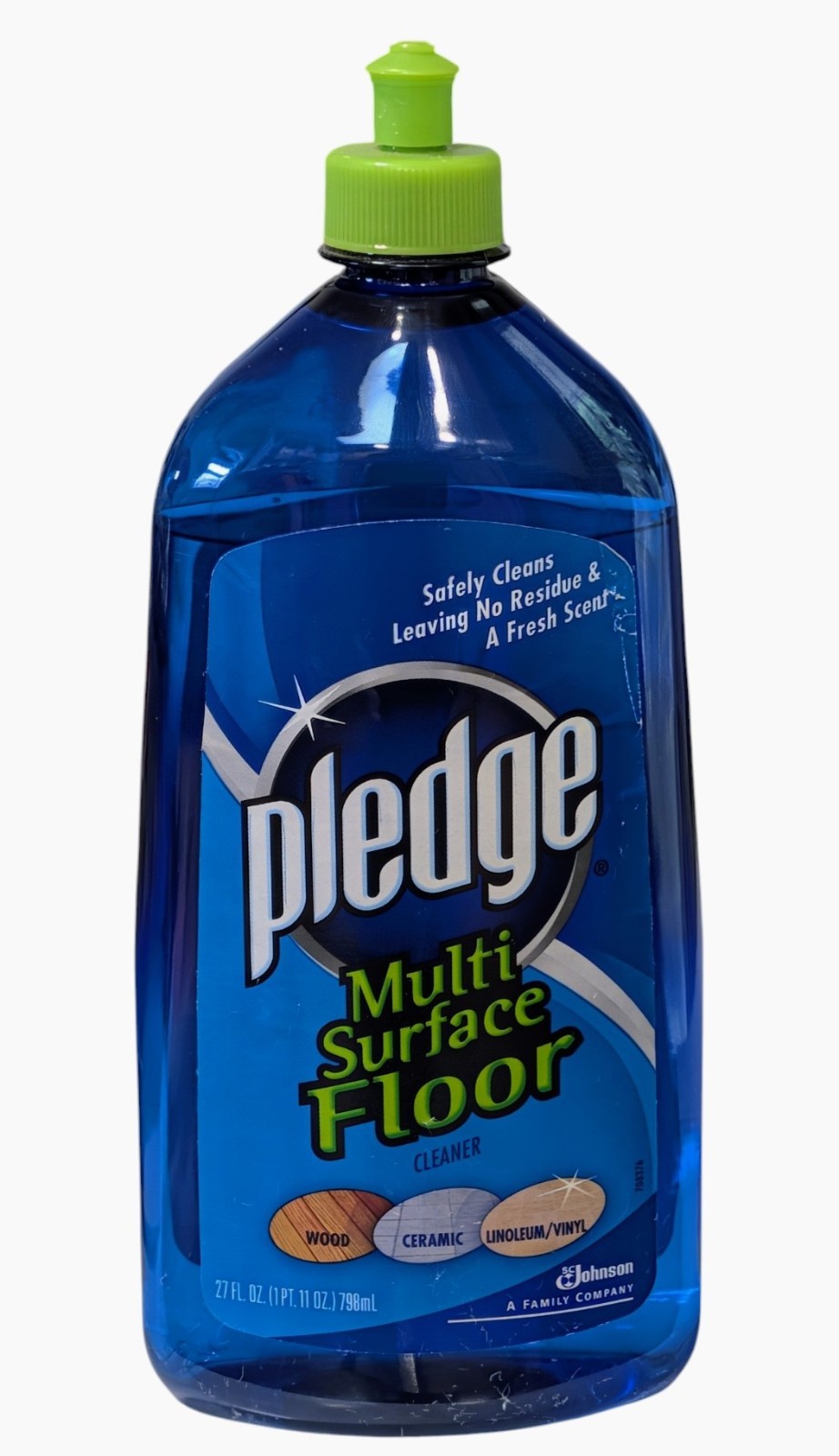 Pledge Multi Surface Floor Cleaner for Wood, Ceramic, Linoleum/Vinyl, 27 Fl Oz.