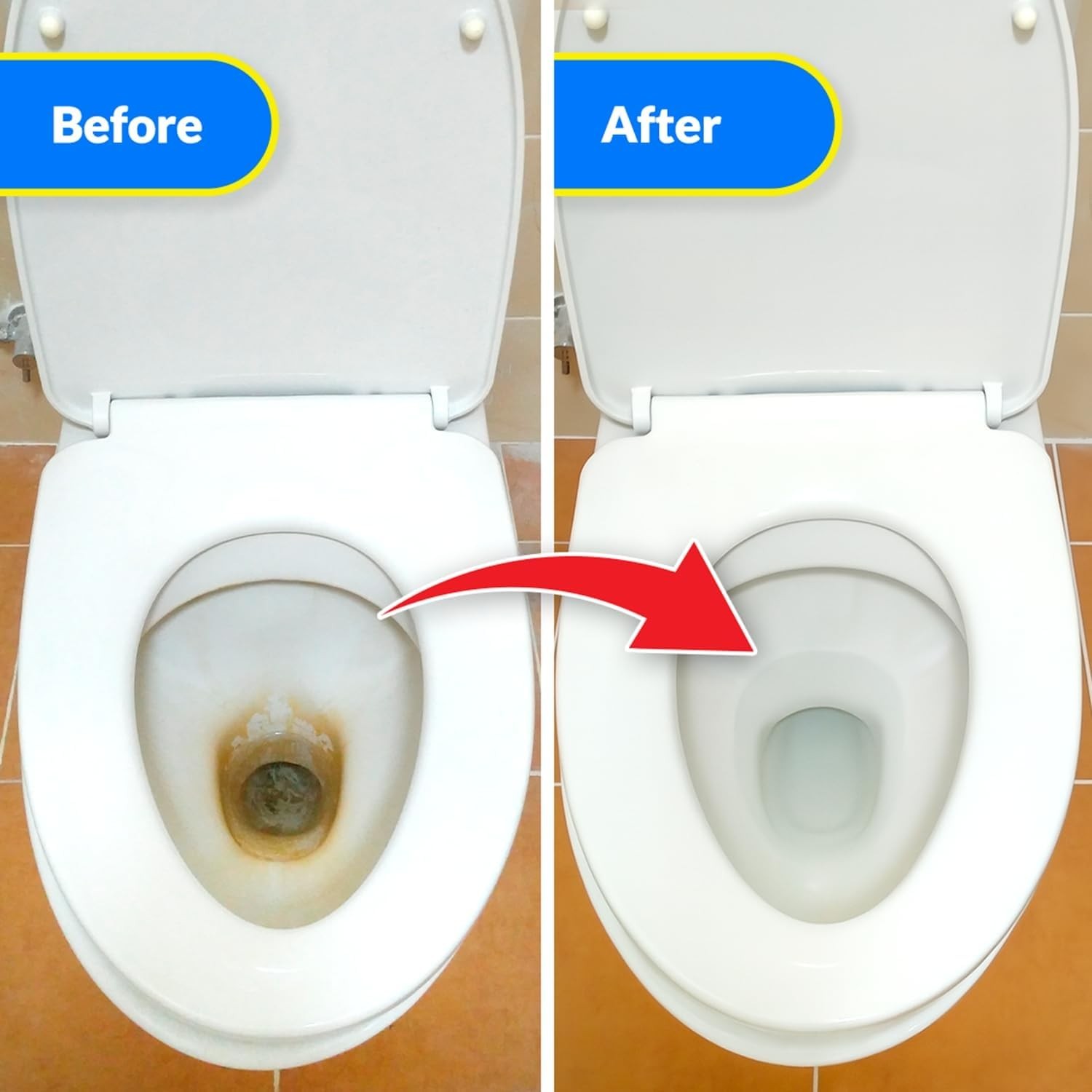 Toilet Cleaner – Self Activating Cleaning Powder for Toilet Bowl Cleaning