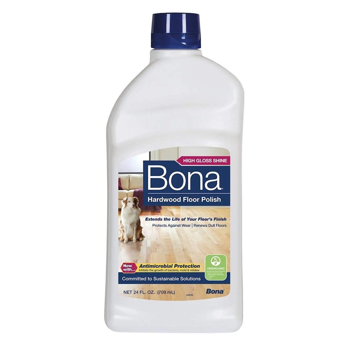Bona Hardwood Floor Polish Quick & Easy Polishing HIGH GLOSS 24 fl oz bottle