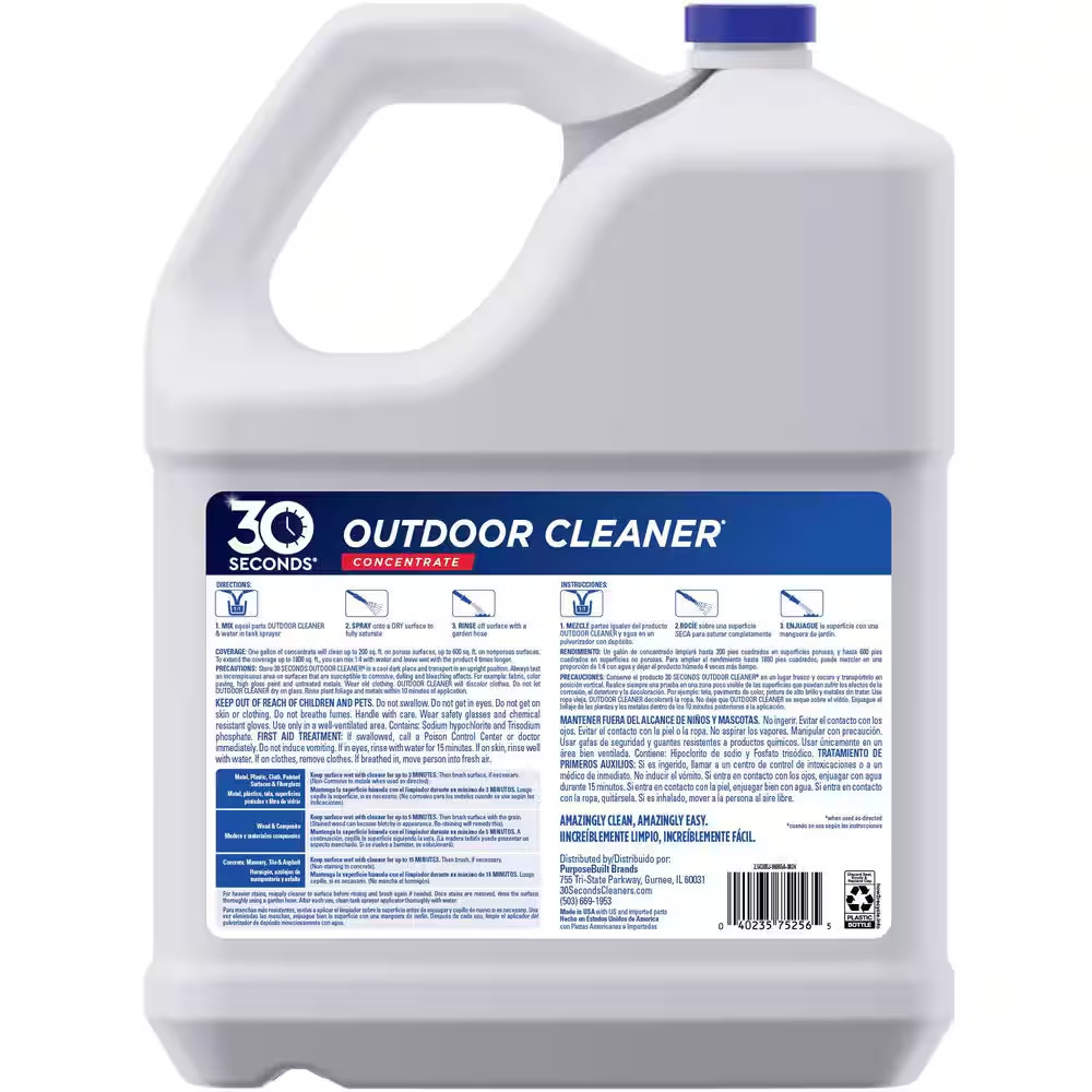 2.5 Gal. Outdoor Cleaner Concentrate – (4-Pack)