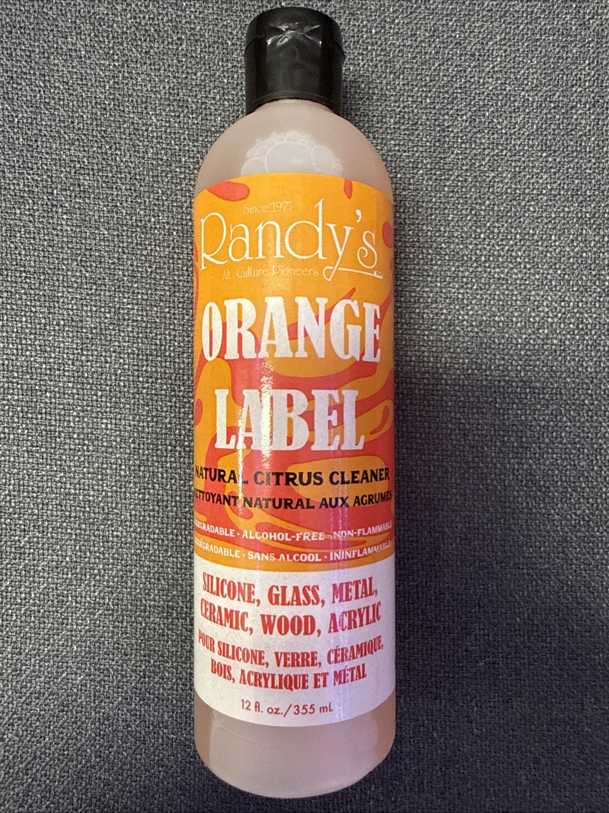Randy’s Orange Label Citrus Cleaner 12oz Bottle