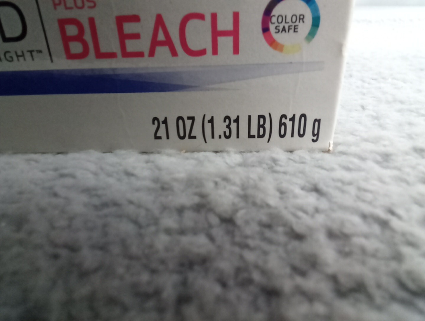 ULTRA Tide VIVID white + bright with bleach Laundry Detergent Powder 21 Oz