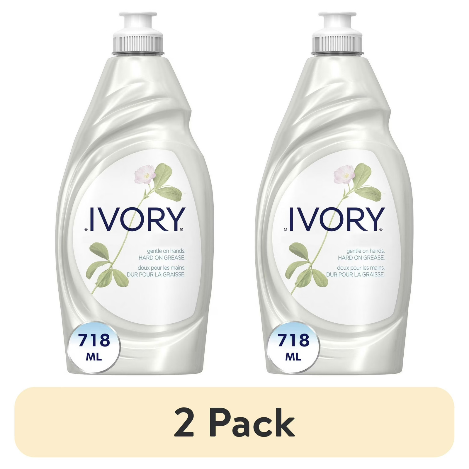 Ivory Ultra Concentrated Liquid Dish Soap, Classic Fresh Scent, 24 fl