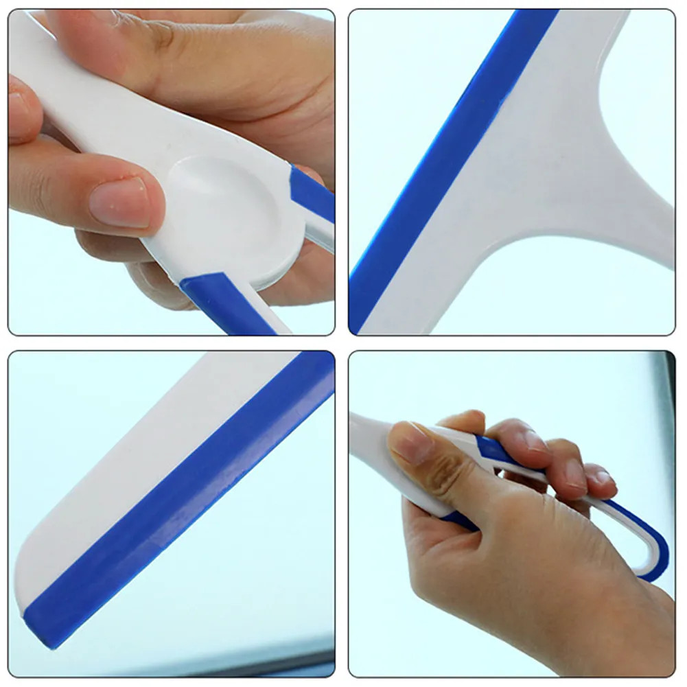 2PCS Squeegee For Shower Mirror Window Door Home Office House Cleaner Car Glass