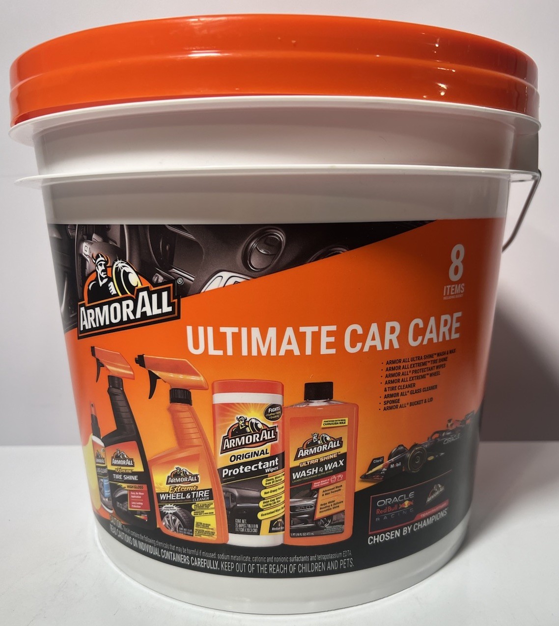 Armor All Car Cleaning Kit for Car Detailing, 8-Piece Set​