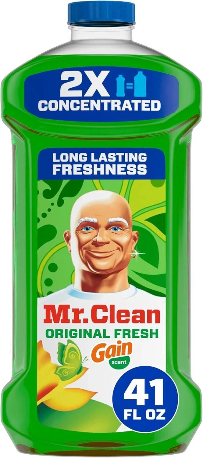 Mr. Clean 2X Concentrated Multi Surface Cleaner Gain Scent 41oz All Purpose