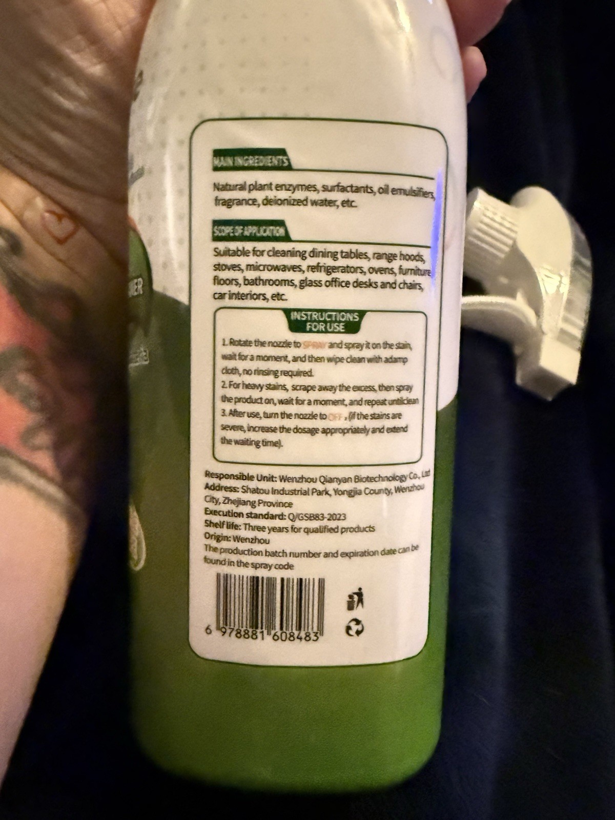 Multipurpose Kitchen, Appliance Cleaner