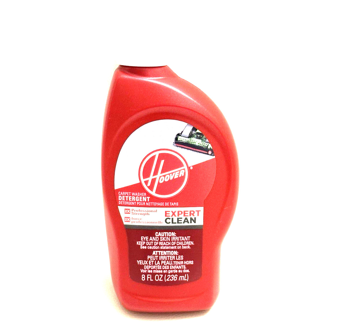 Hoover Expert Clean Carpet Detergent 8oz Professional Strength New Sealed