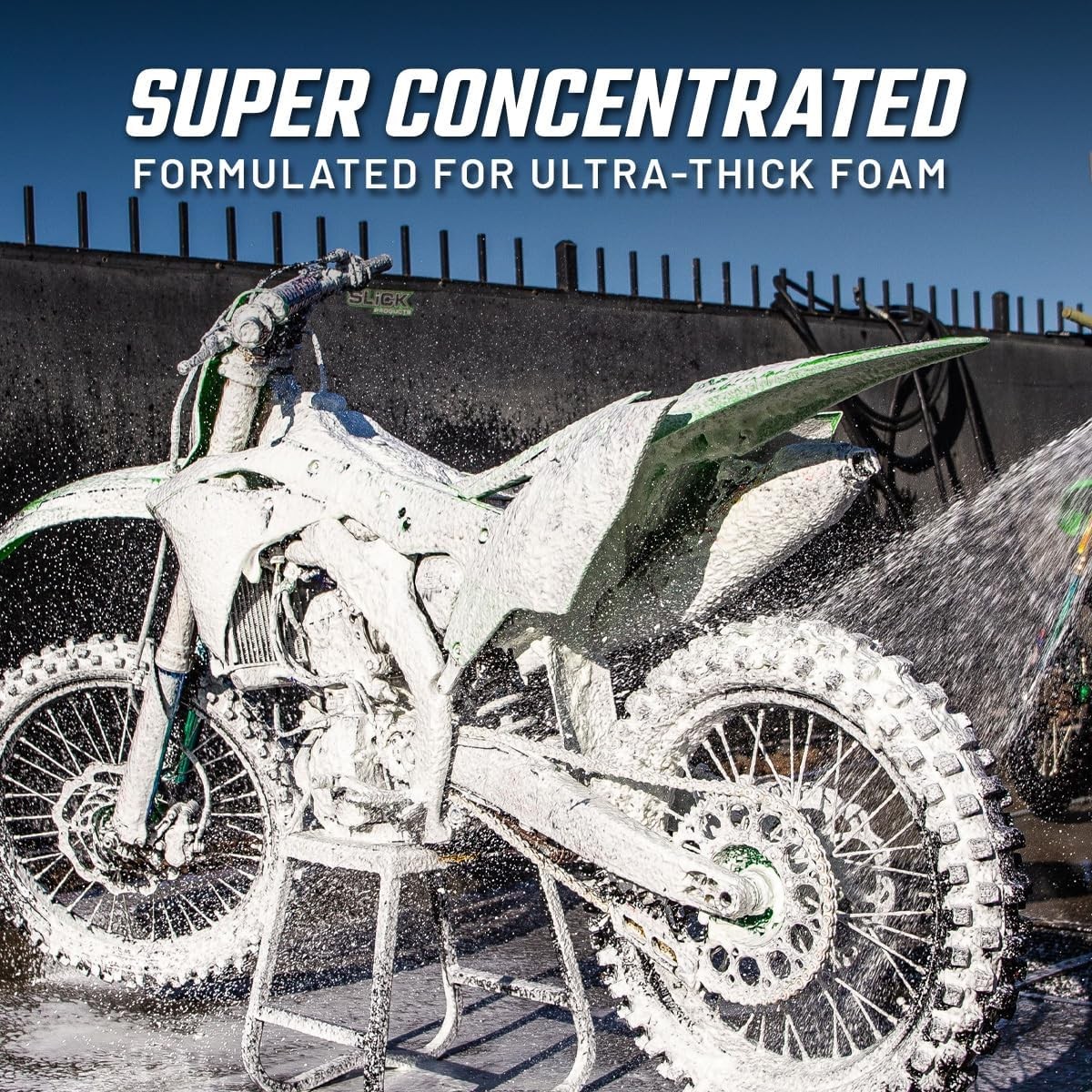 Slick Off-Road Wash Foam Cleaner 32oz for Dirt Bikes UTVs Trucks