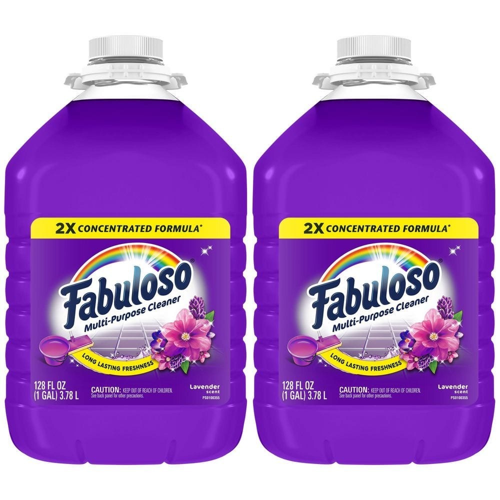 Fabuloso 2-Pack Lavender 128 oz 2X Concentrated All-Purpose & Floor Cleaner