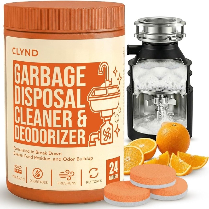 Citrus Foaming Garbage Disposal Cleaner Odor Eliminator Food Waste Deodorizer US