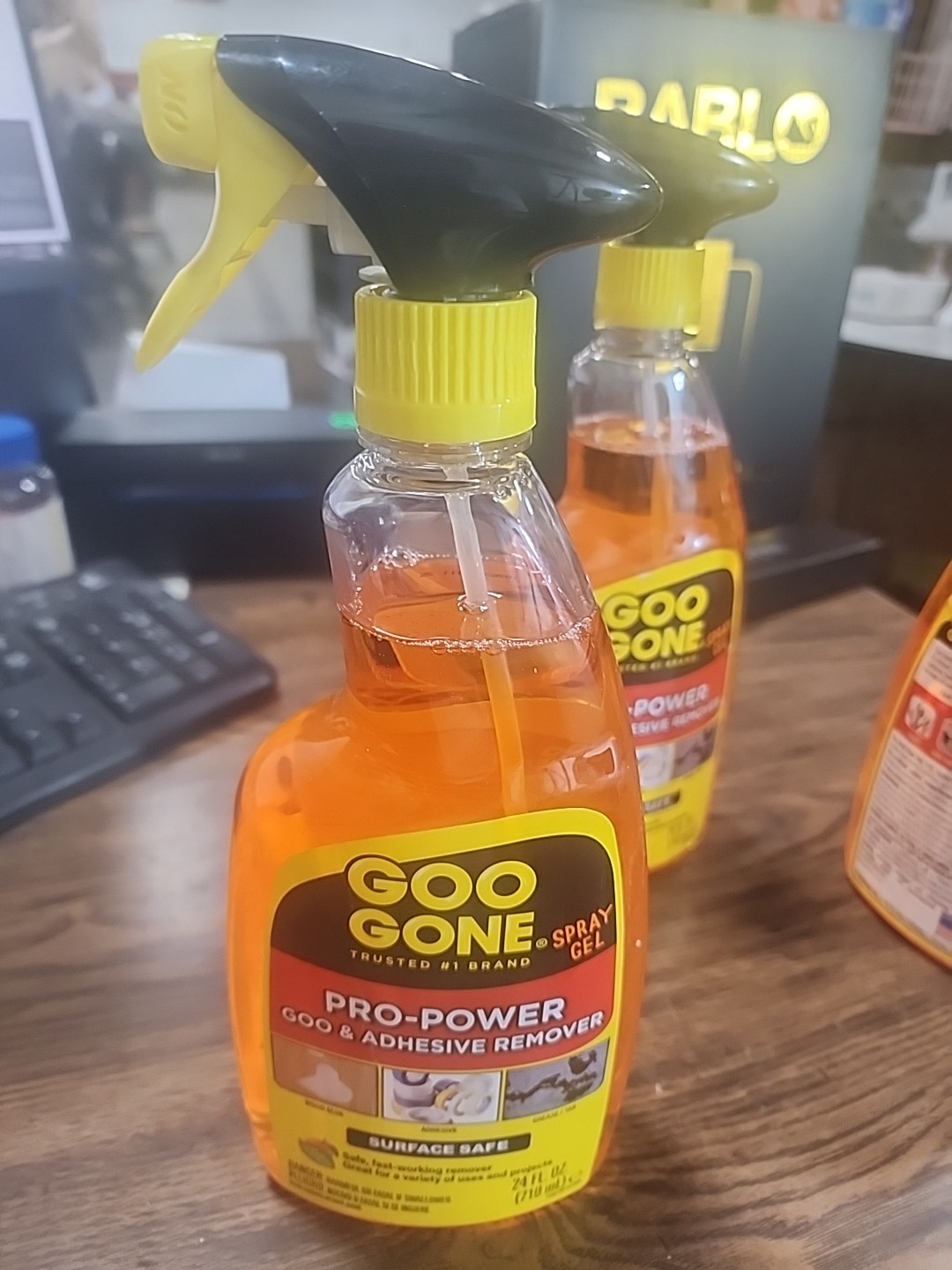Pro-Power Spray Gel – 24 Ounce – Surface Safe Great Cleaner No Harsh Odors Home