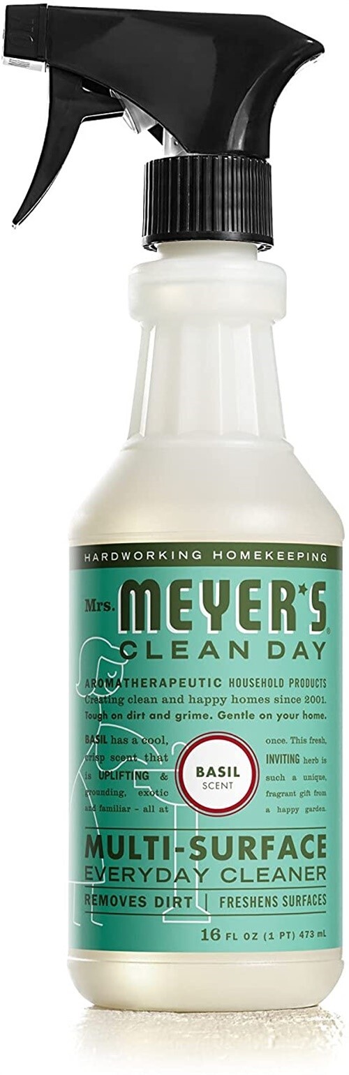 Mrs Meyers Multi-Surface Cleaner Clean Day Basil Scent – 16 Oz – EACH