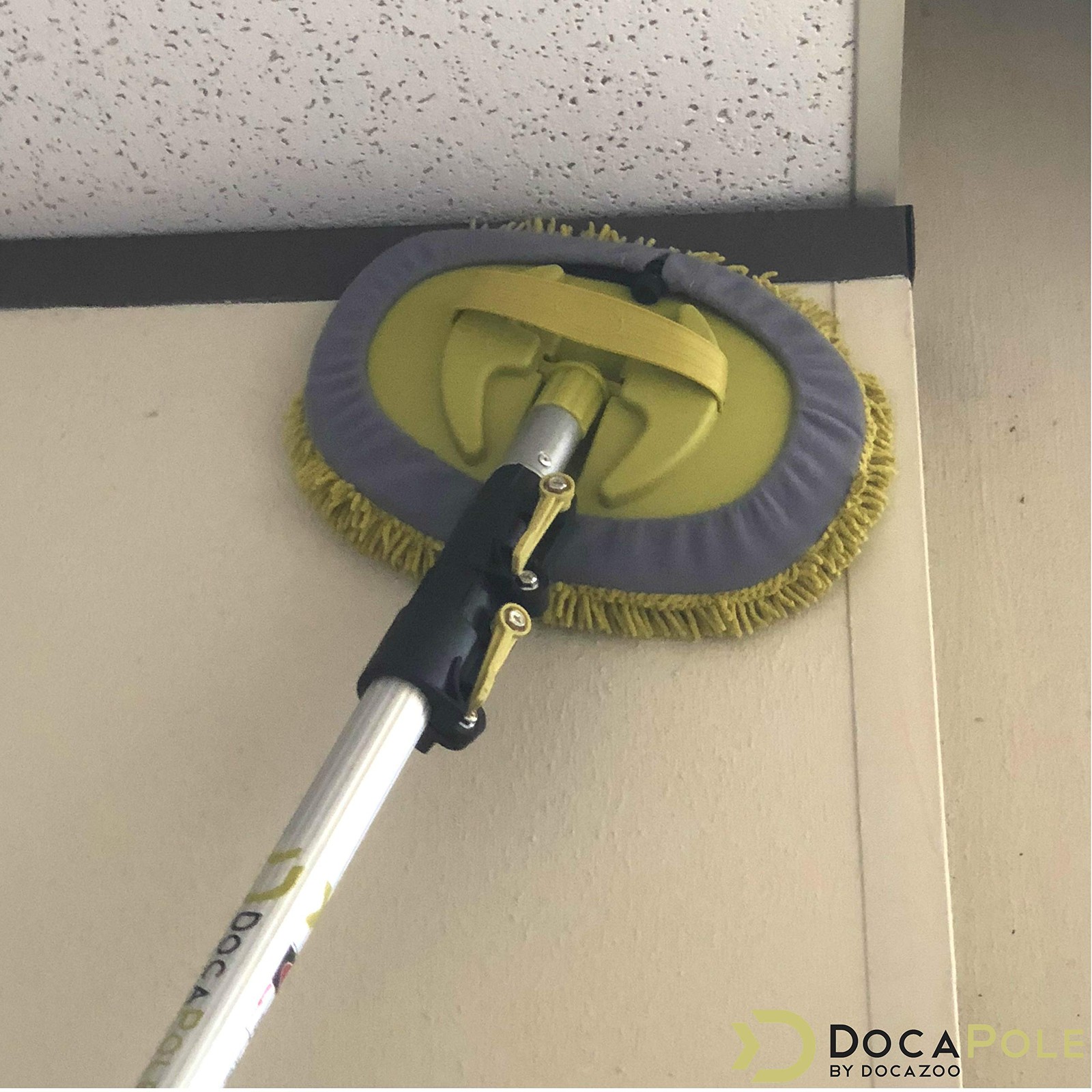 Car Wash Mop Attachment, Squeegee, Mitt, Soft Brush & Extension Pole Options