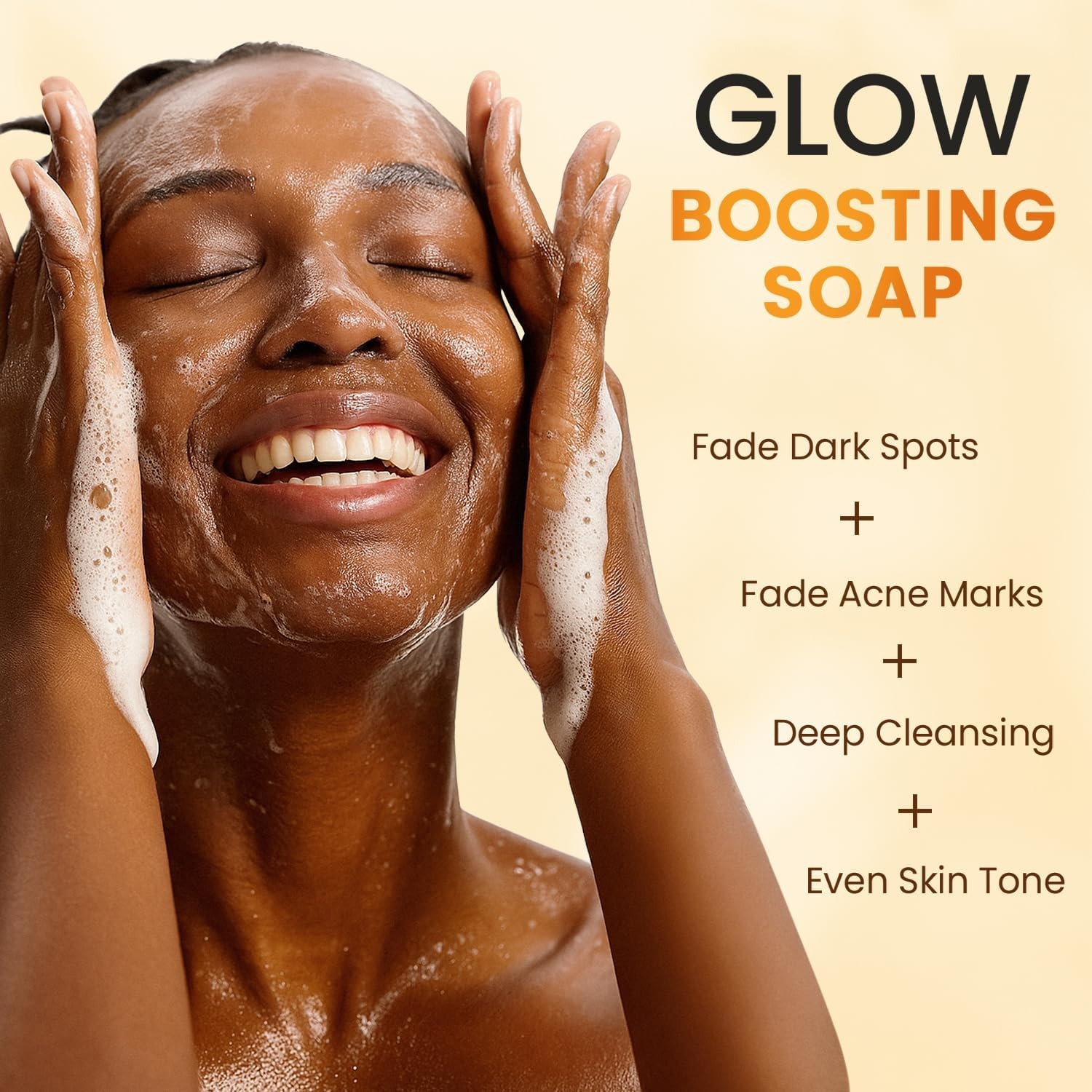 Turmeric Kojic Acid Soap for Dark Spots Remover – Facial Cleansing Bar with