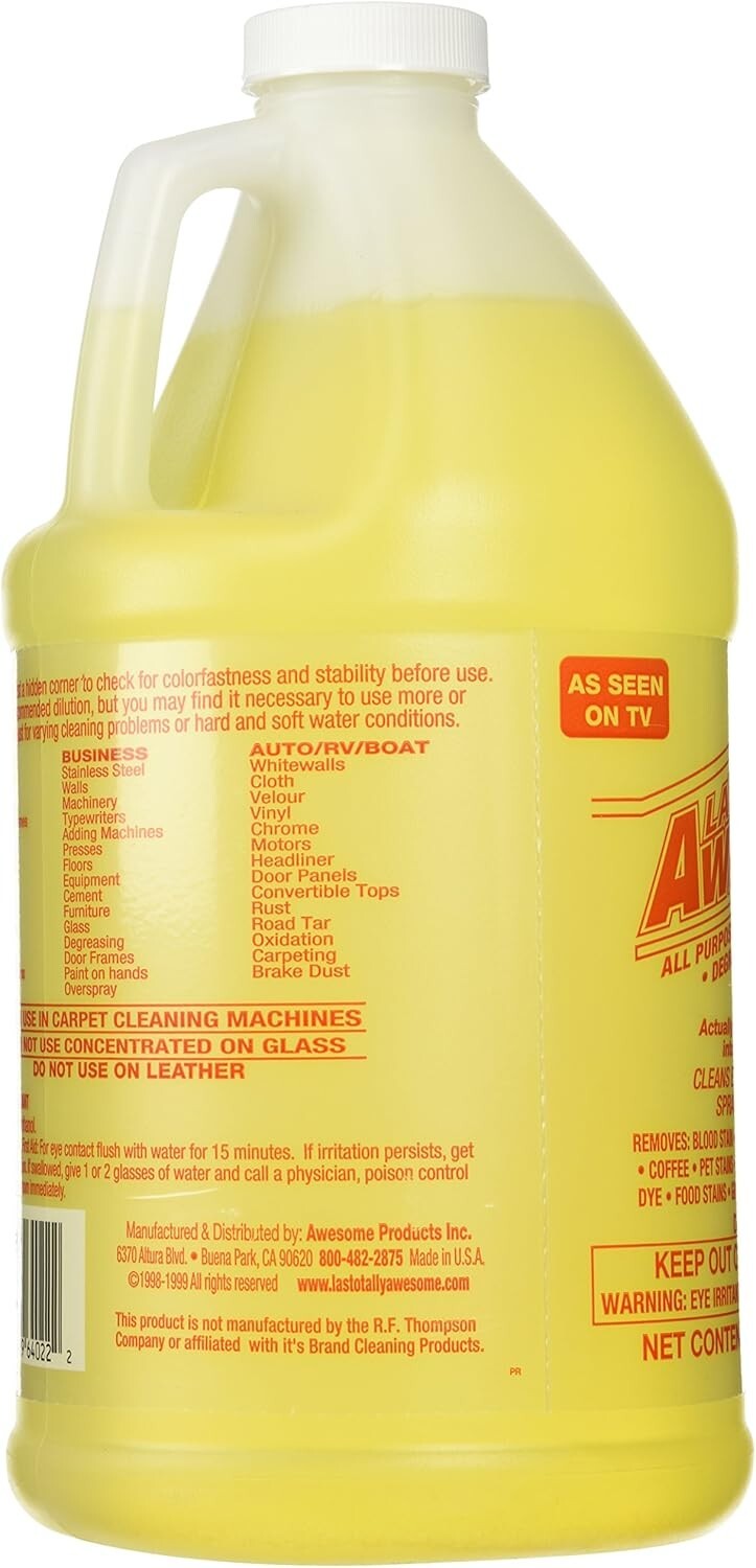 LA’s Totally Awesome Degreaser All Purpose Cleaner 64 Oz – 3 Packs