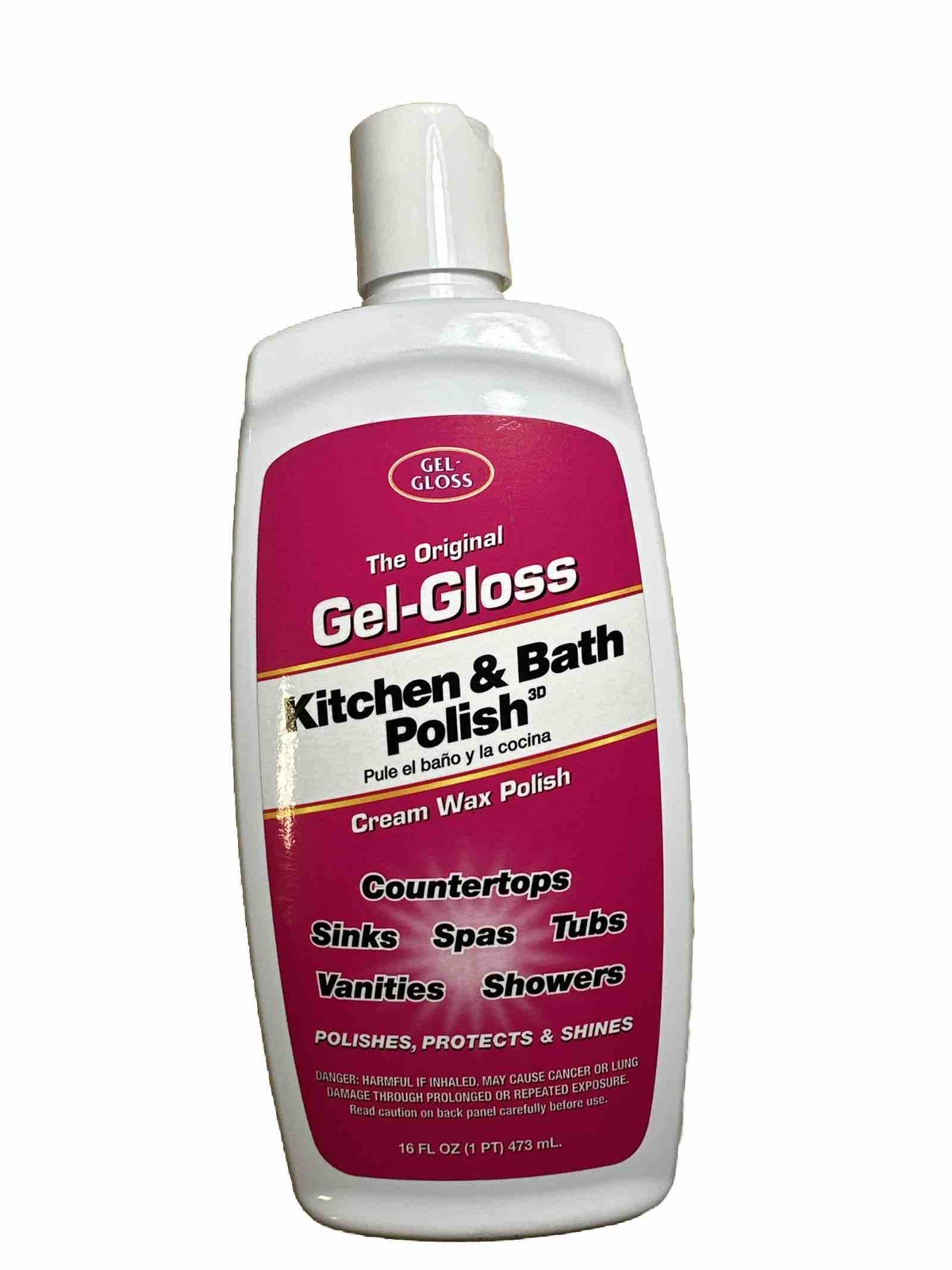 TR Industries GG-1 Gel-Gloss Kitchen and Bath Polish, 16 Fl. Oz
