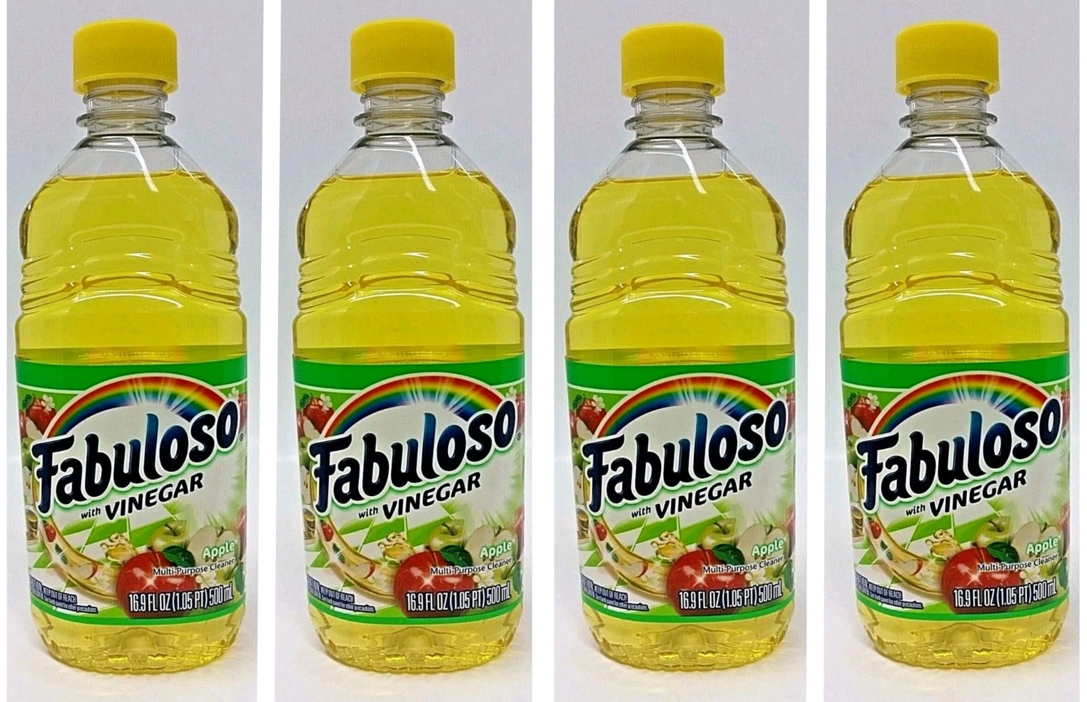 (LOT 8 Bottles)Fabuloso VINEGAR APPLE All Purpose Cleaner 16.9 ozEa Bottle NEW
