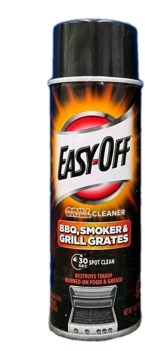 Easy-Off GRILL CLEANER BBQ Smoker Grates Destroy Tough Grease Stains 14.5oz NEW