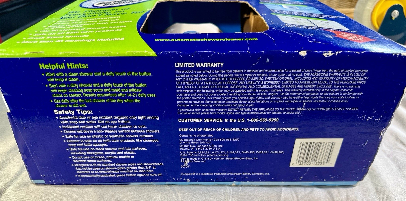 Scrubbing Bubbles AUTOMATIC BATHROOM SHOWER CLEANER Kit w/ 2 Cleaning Solutions