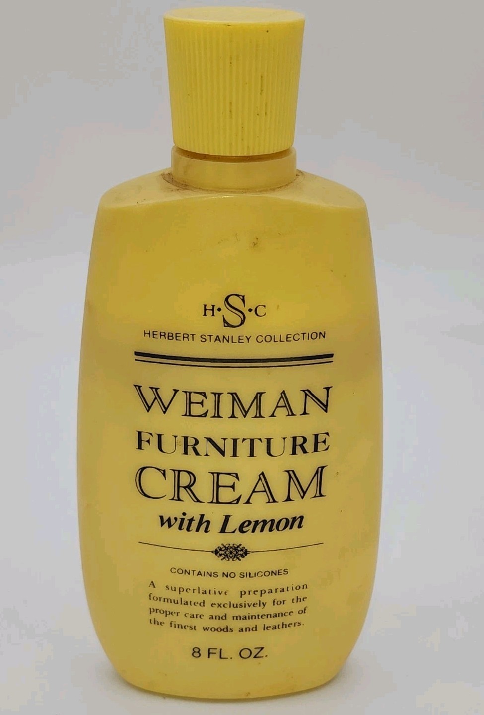 Weiman Furniture Cream with Lemon Oil 8 fl oz. Discontinued 90% Full Concentrate