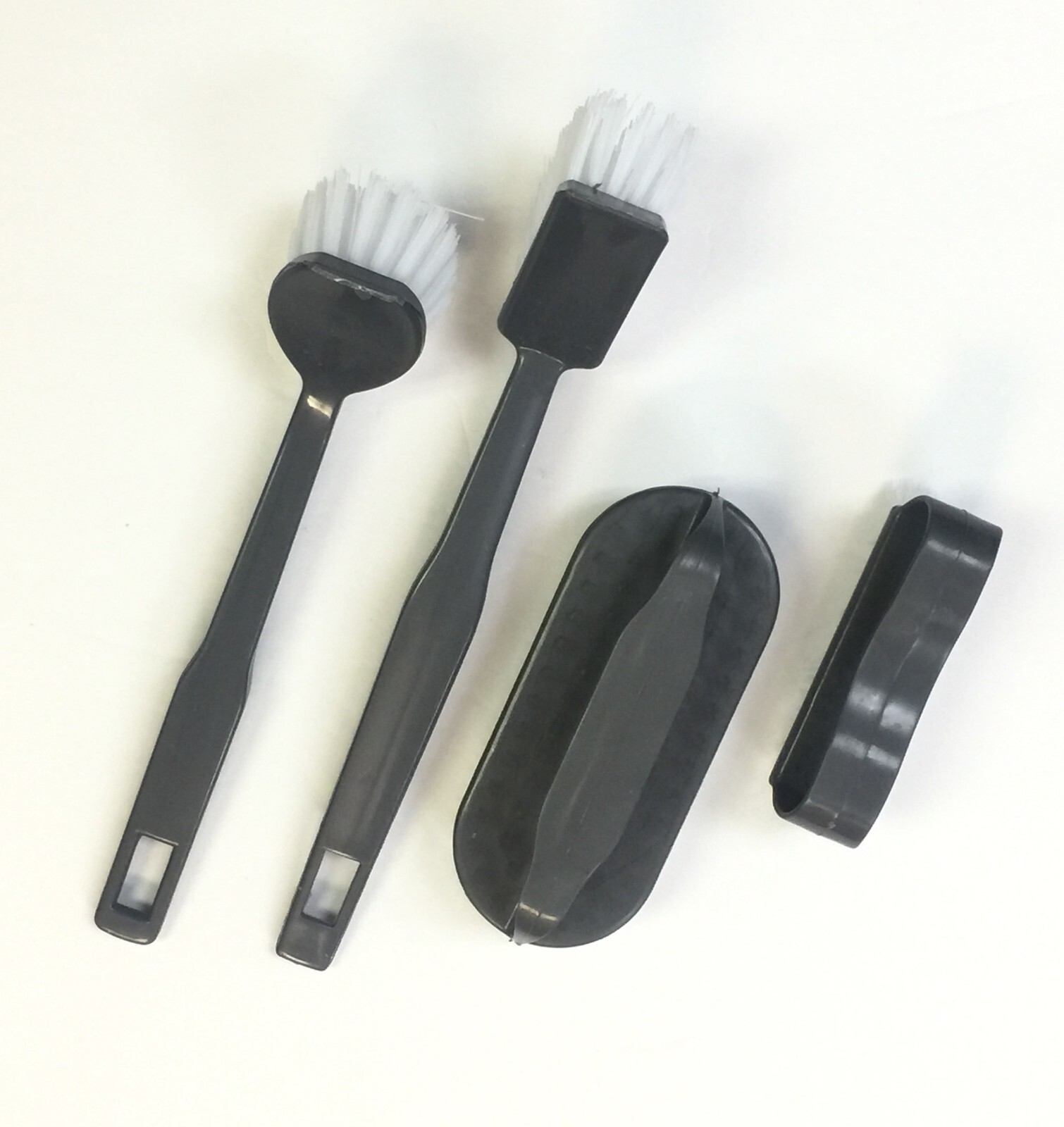 Set of 4 Multi Purpose Plastic Brush With Rectangular Head Dish Wash