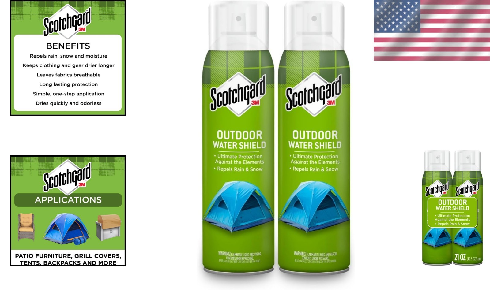 Scotchgard Outdoor Water Shield Spray – Reliable Waterproofing for Spring/Summer