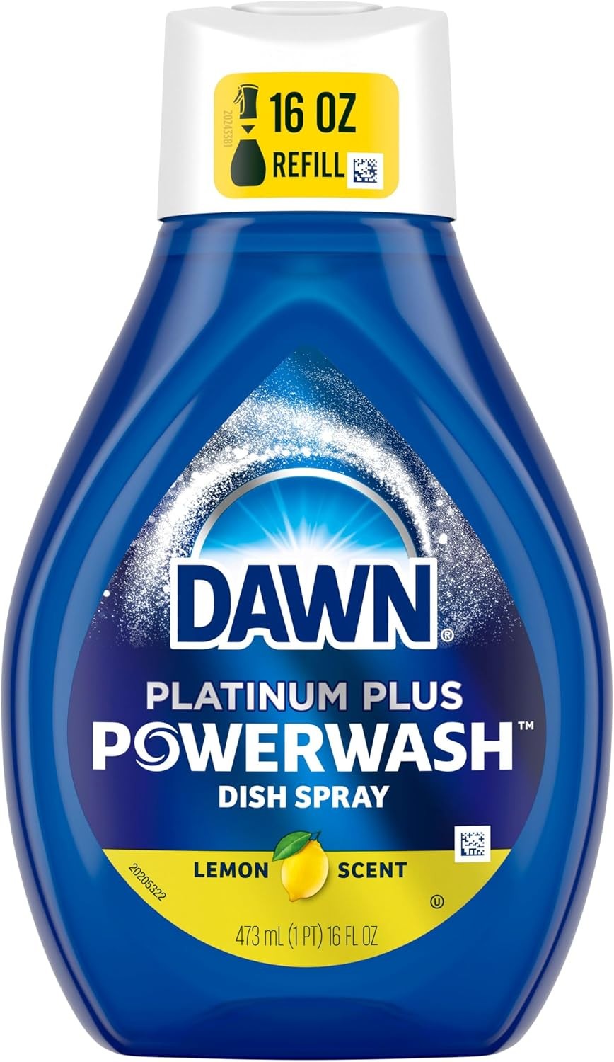 Dawn, Platinum Plus Lemon Scent Dish Spray, 16 Fl Oz