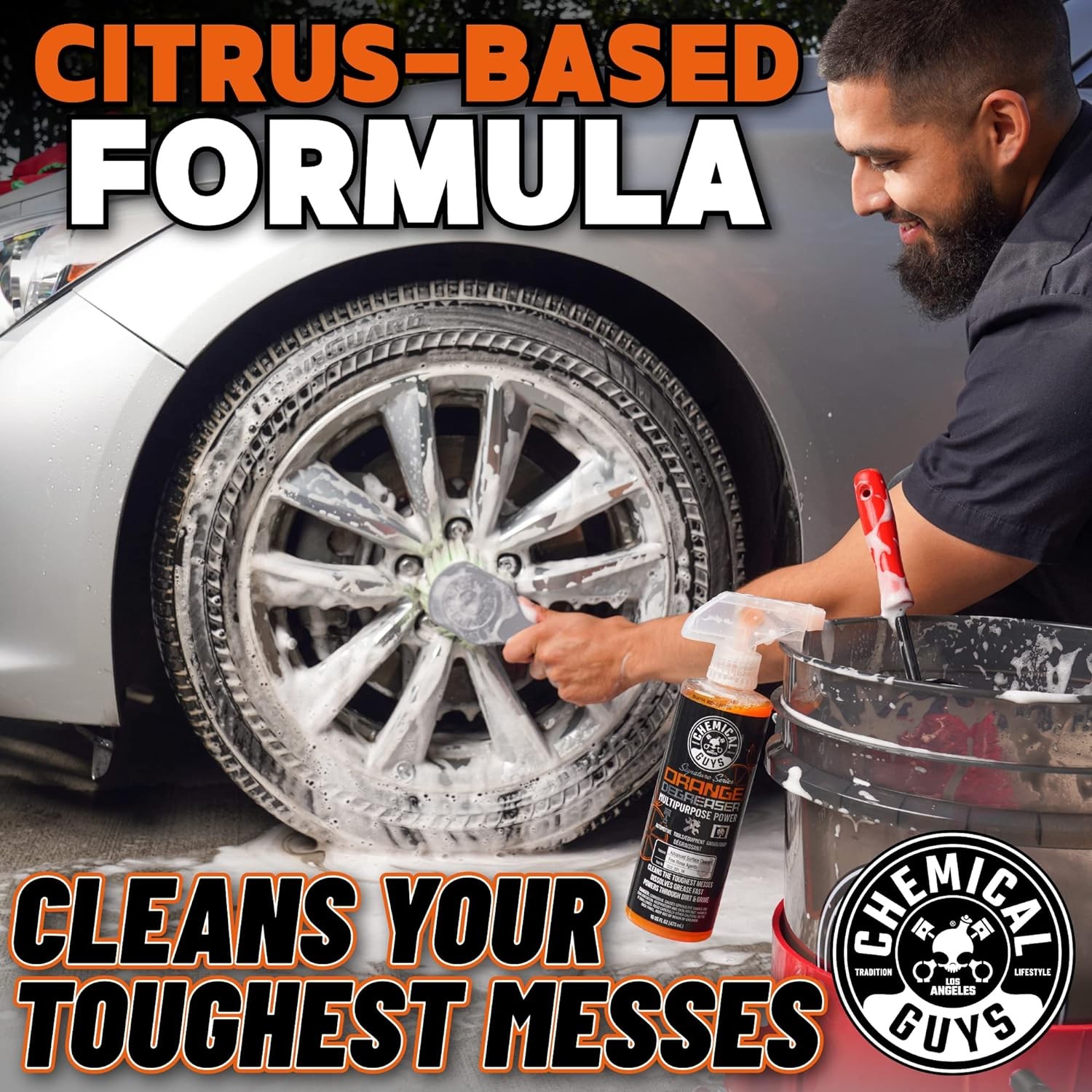 Chemical Guys Signature Series Orange Degreaser Spray – Heavy Duty All Purpose C