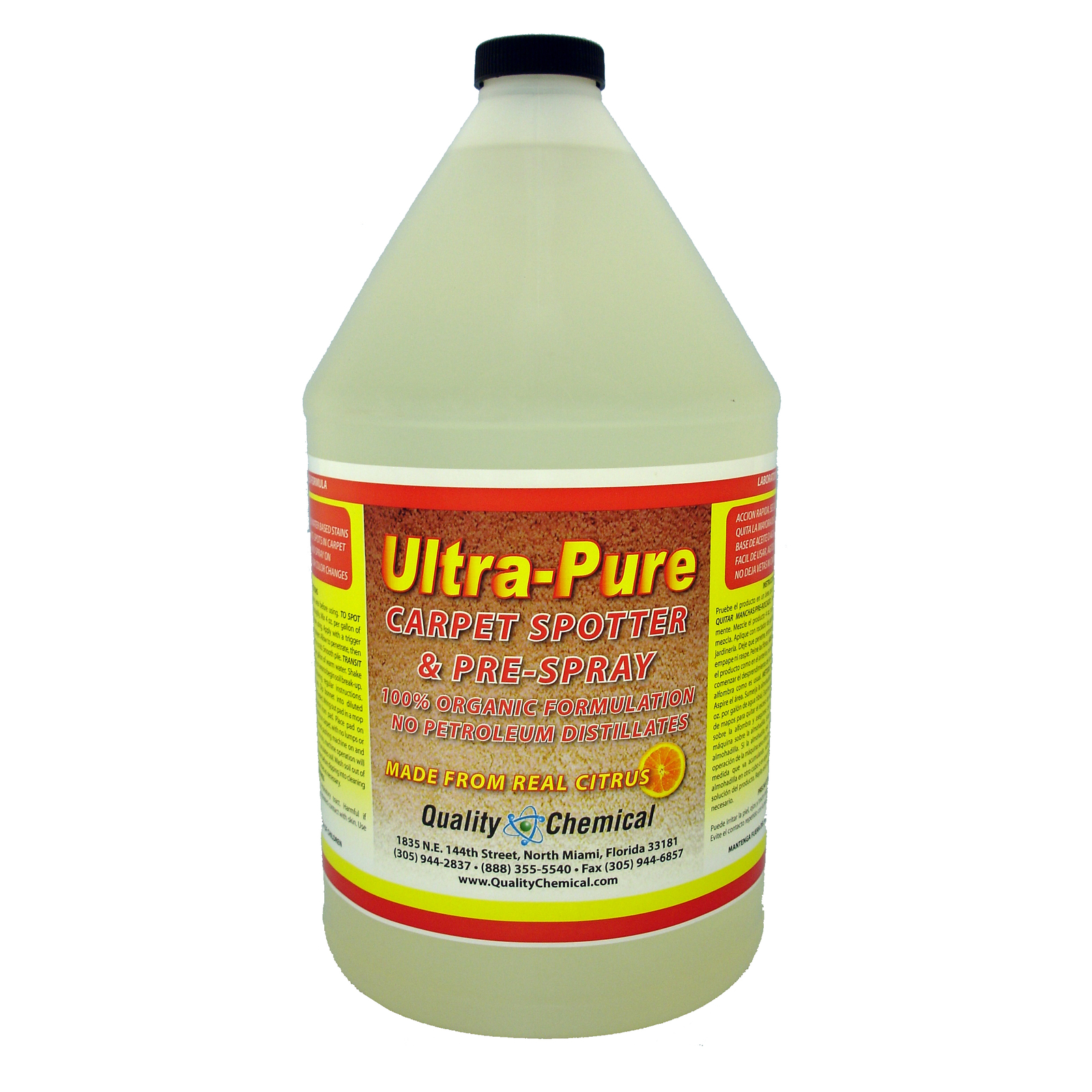 Ultra-Pure Carpet Spotter & Pre-Spray – 1 gallon – 4 gallon case