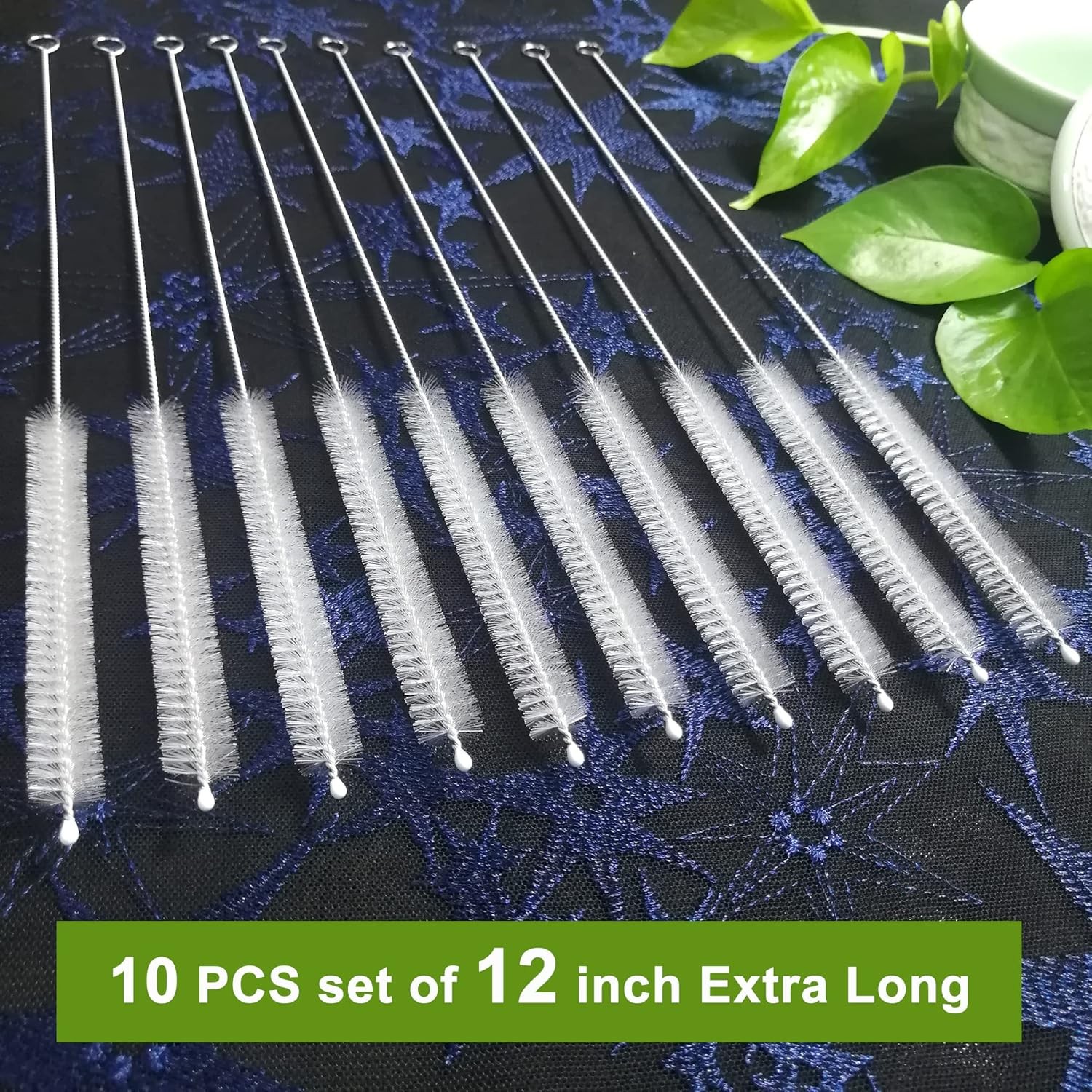 Straw Cleaner Brush Extend 12 inch Extra Wide 12mm diam Pipe Cleaners Extra New