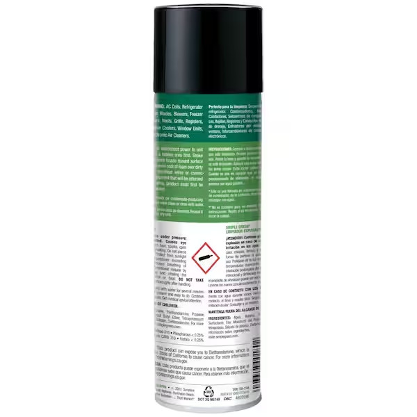 Simple Green 13418 20oz Professional Strength Foaming Coil Cleaner