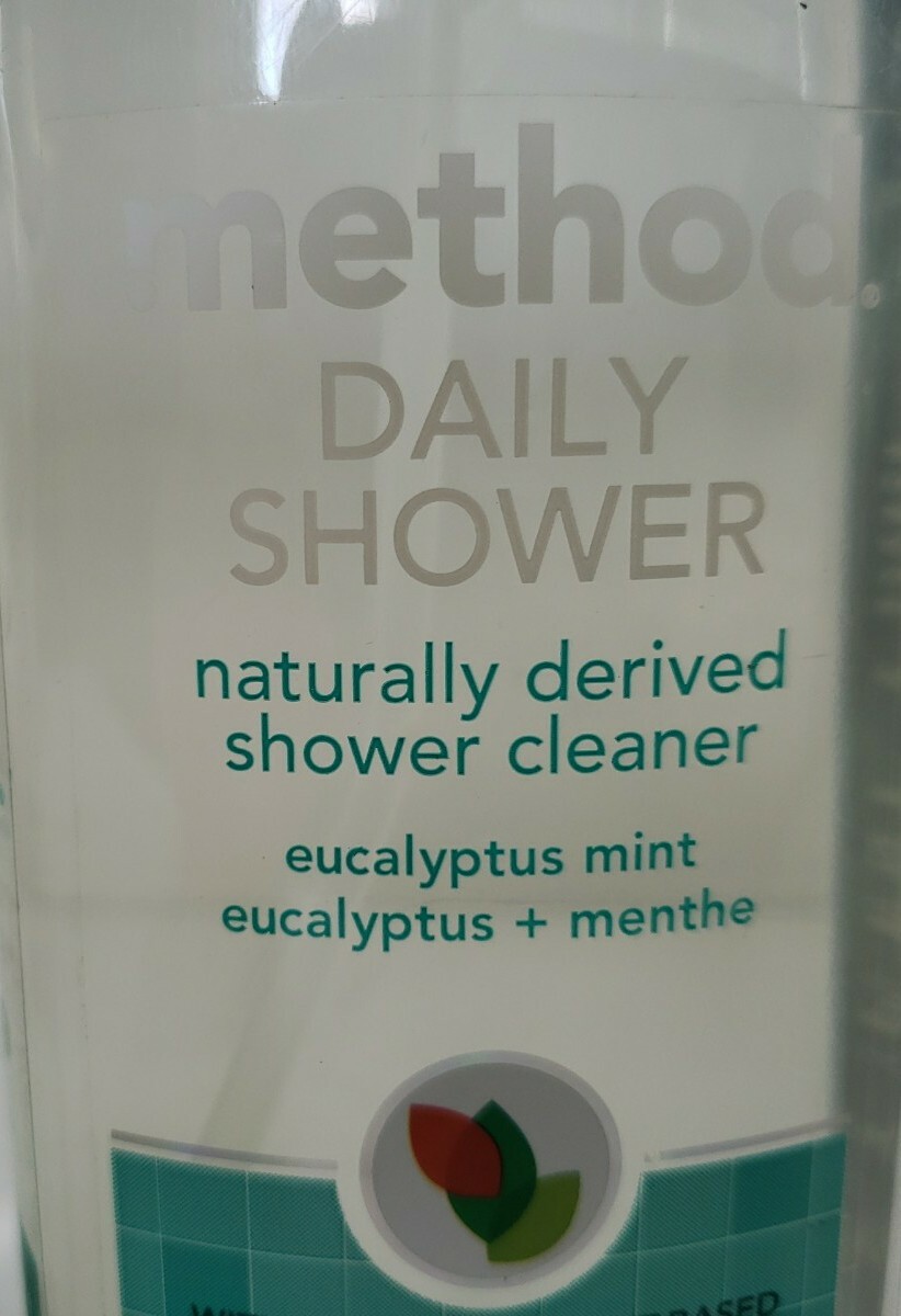 2 Pack Method Eucalyptus Mint Daily Shower Spray Cleaner 28 oz
