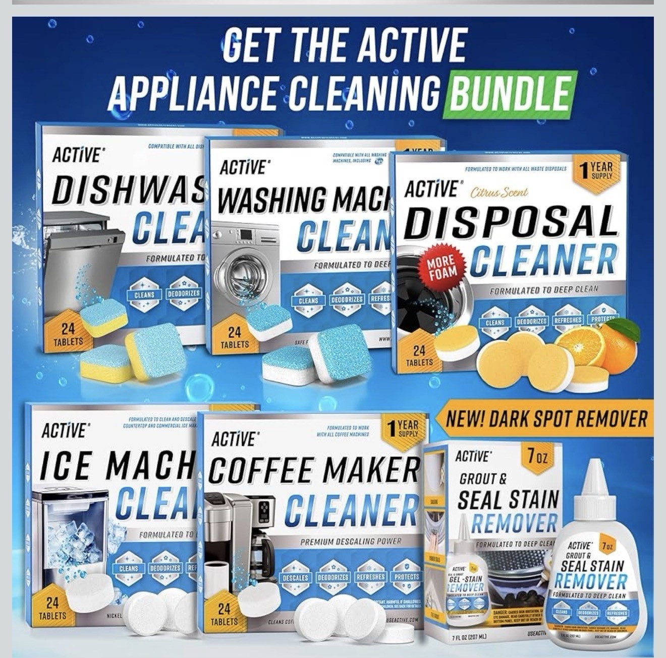 Mold Stain Remover Gel Cleaner -Heavy Duty Stain Cleaner for Front Loader Wash