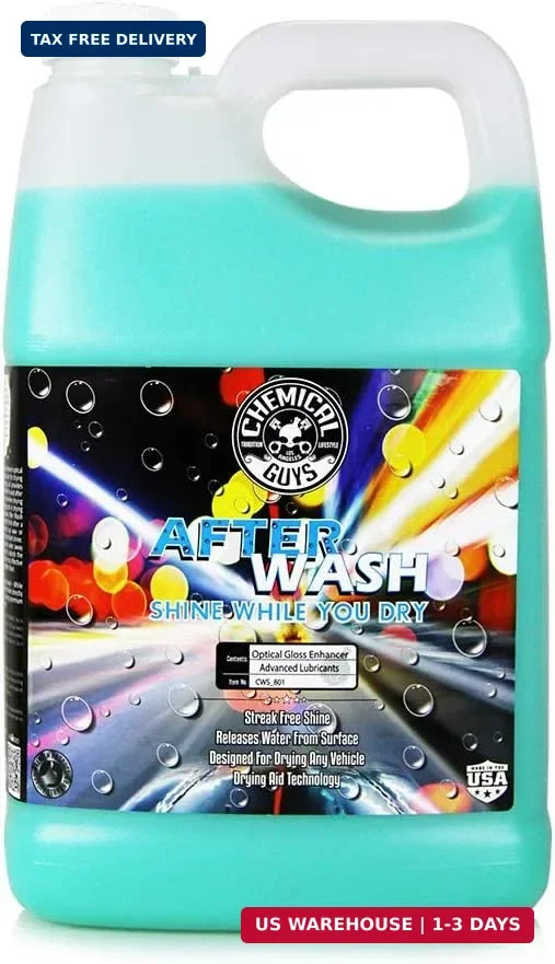 Chemical Guys CWS_801 After Wash Sprayable Gloss Boosting Car Wash Drying Aid (H