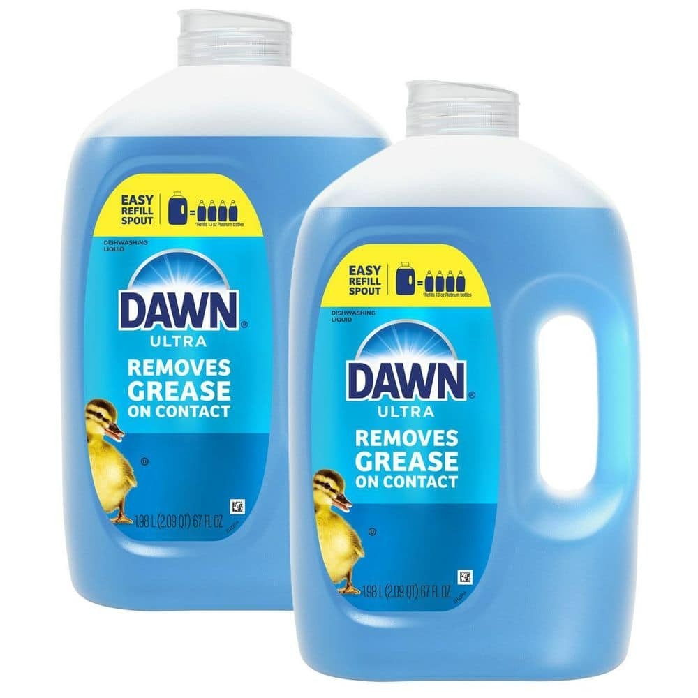 Ultra 67 oz Original Scent Dish Soap Liquid Grease Cleaner 2-Pack
