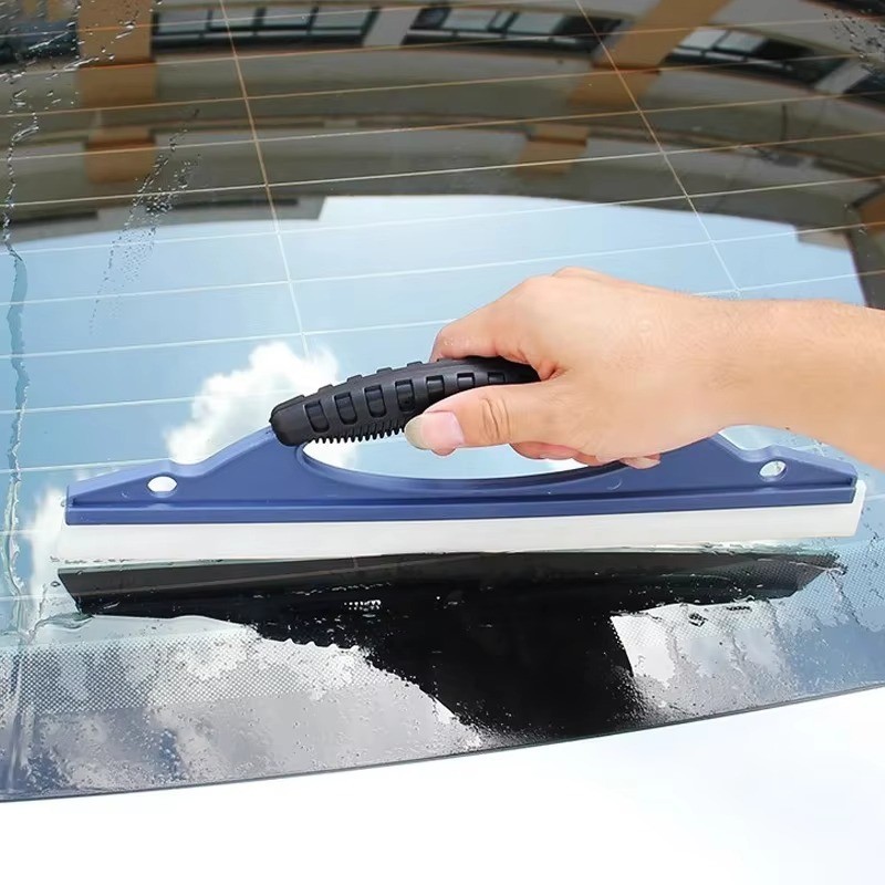NEW Silicone wash Wiper Blade Vehicle Car Bodywork Window Glass Water Squeegee**