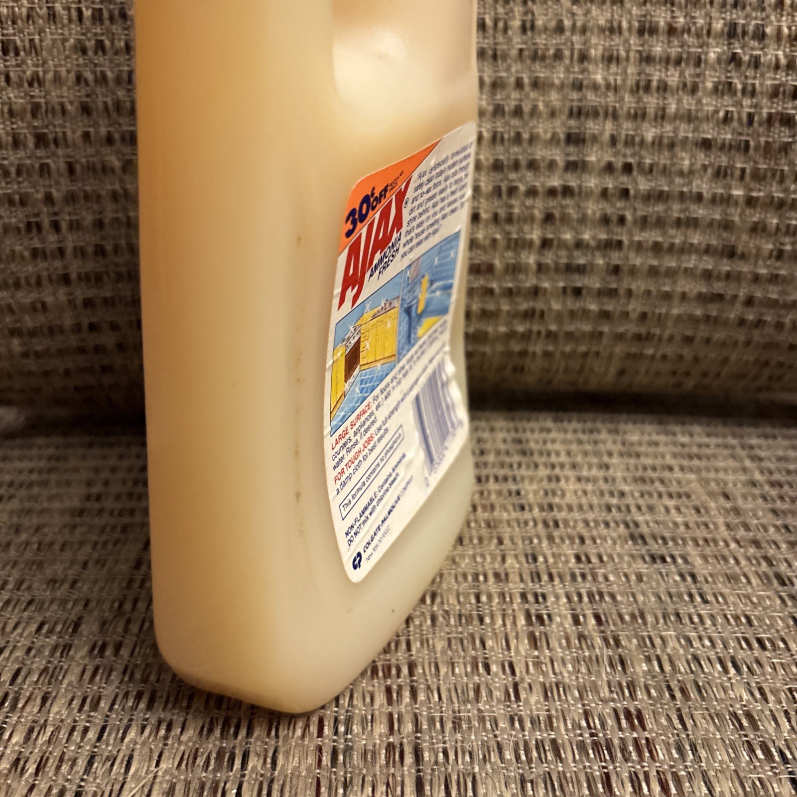 VTG Ajax® Colgate Palmolive 28 Fl Oz All-Purpose Cleaner w Ammonia movie prop